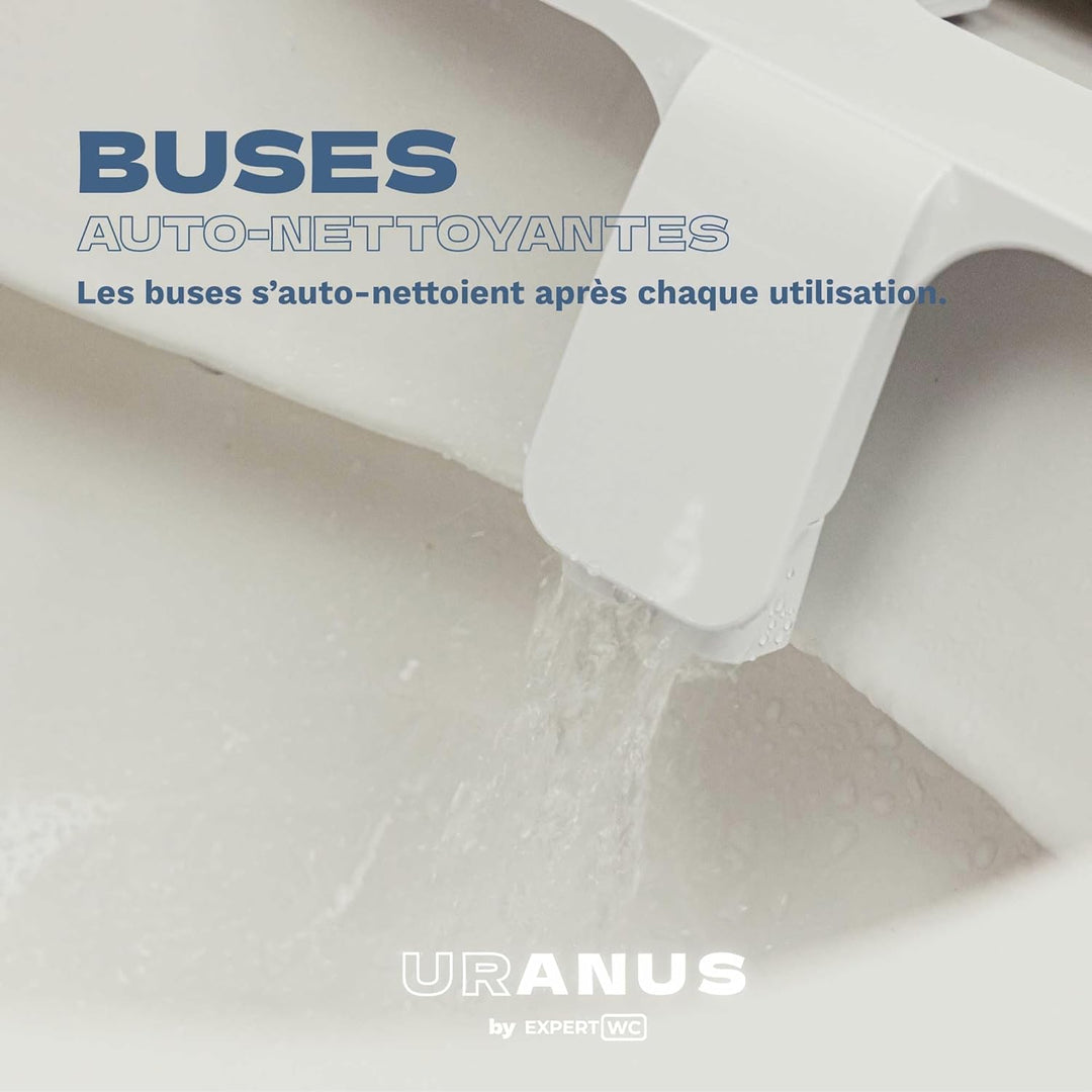 Komplettes Set für japanische selbstreinigende Toilette – französische Marke – japanisches Bidet mit