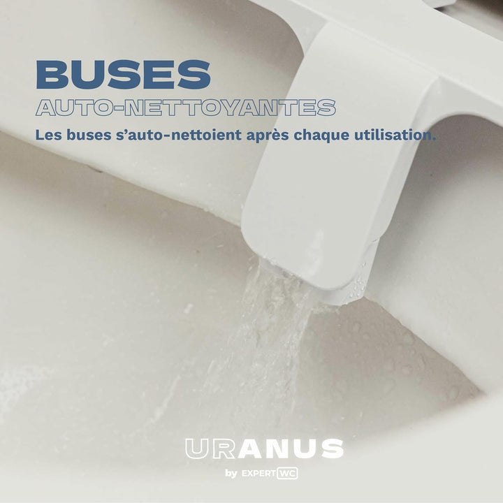 Komplettes Set für japanische selbstreinigende Toilette – französische Marke – japanisches Bidet mit