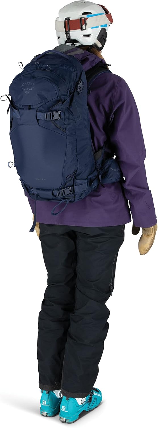 Osprey Kresta 30 Damen Backcountry Ski und Snowboard Rucksack Winter Night Blue, Winter Night Blue