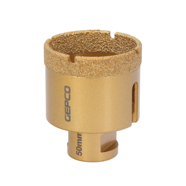 GEPCO M14 Diamantbohrkrone Fliesenbohrer Diamantbohrer 6-83 mm für Winkelschleifer ø 50mm, ø 50mm