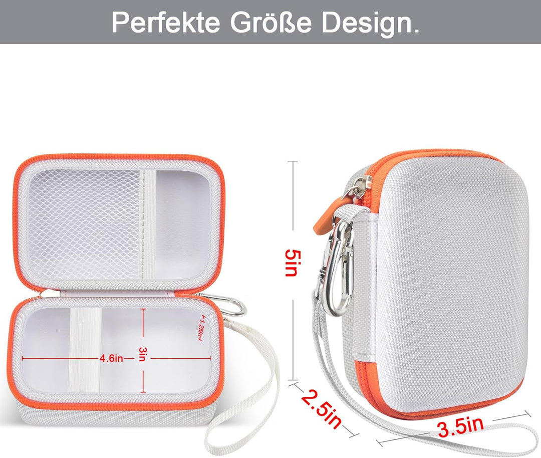 Tragetasche Kompatibel mit JBL Go 4 - tragbarer Bluetooth-Lautsprecher Box Pro Sound, Auch für Go 3/