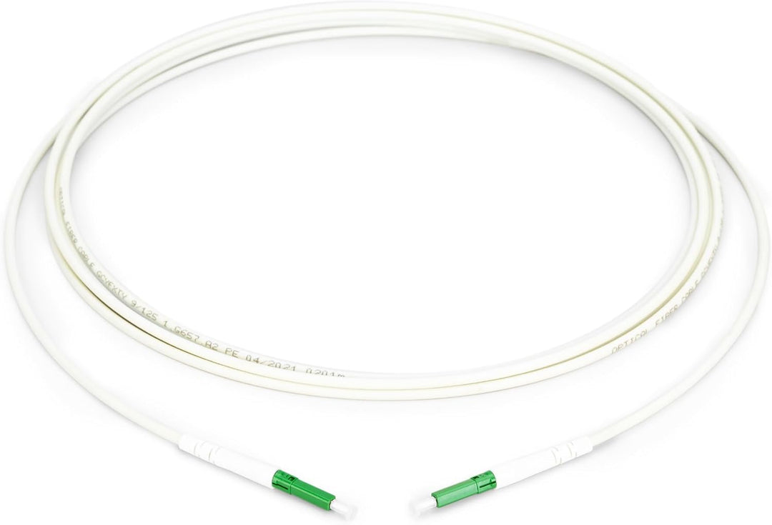 DIGITUS FTTH Drop Kabel – OS2 – Singlemode – 30m – 1 Faser – LC-APC Stecker – vorkonfektioniert – bi
