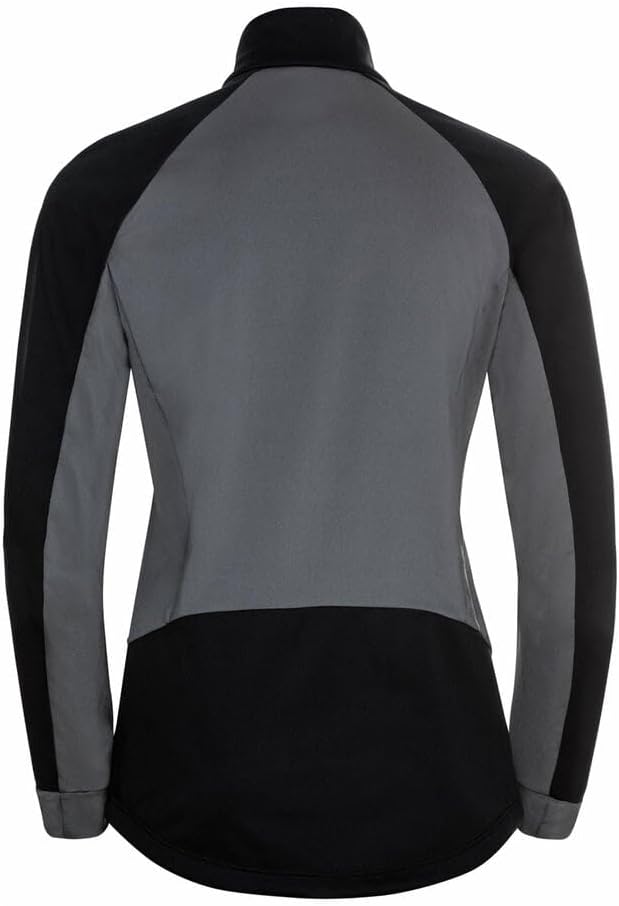 Odlo Damen Brensholmen_612661 Ski Jacket (1er Pack) S black - new odlo graphite grey, S black - new