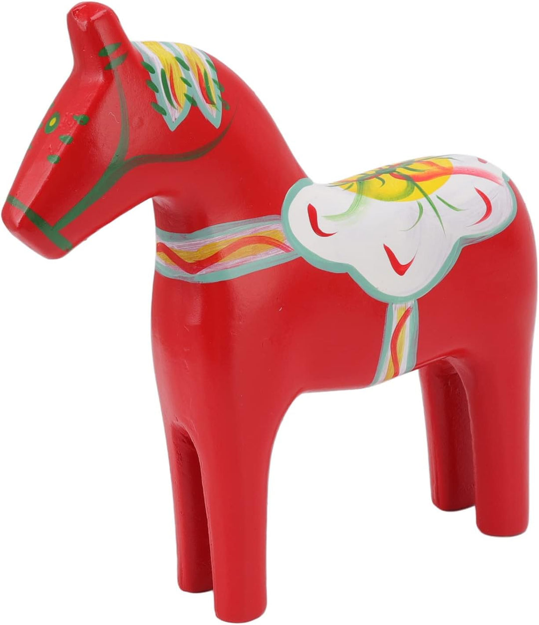 TOPINCN Schwedisches Dalapferd aus Holz, Ornamente, Figur, Dekoration, Hochzeit, Tiere, Trojanisches