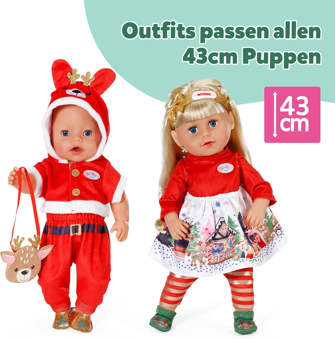 BABY born Adventskalender - 24 Überraschungen - Puppenkleidung & Accessoires für 43 cm Puppen - Hoch