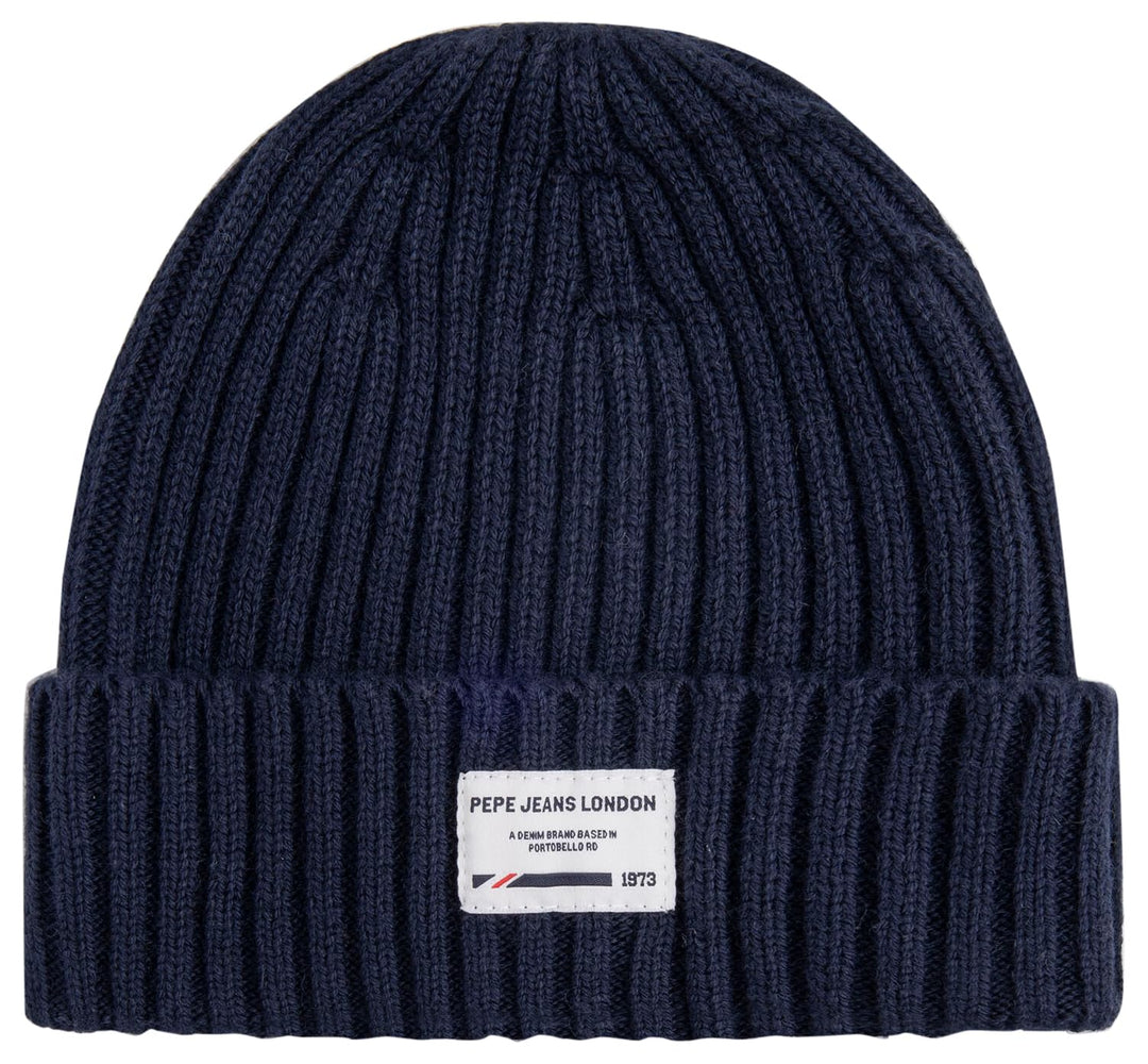 Pepe Jeans Herren Johnny Beanie Hut S Blue (Dulwich), S Blue (Dulwich)