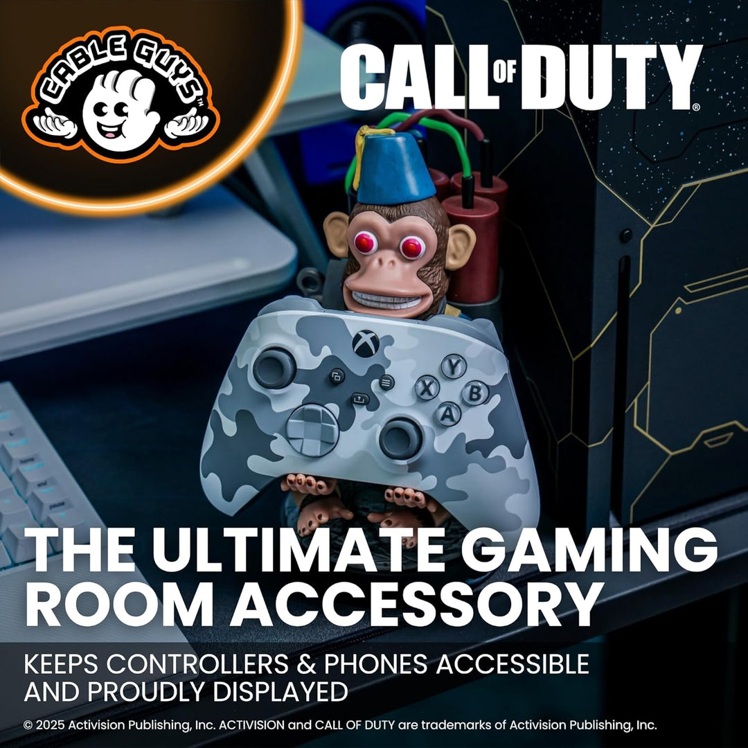 Cable Guys – Call of Duty Monkey Bomb Gaming-Zubehör-Halterung und Handyhalterung für die meisten Co