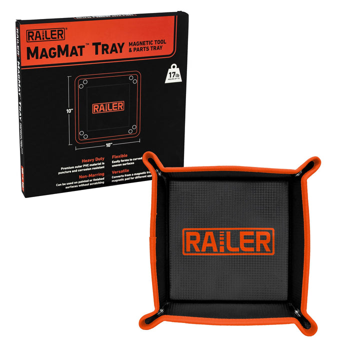 Railer MagMat Tablett | Premium magnetische Werkzeug- und Teileablage Langlebige, rutschfeste Magnet
