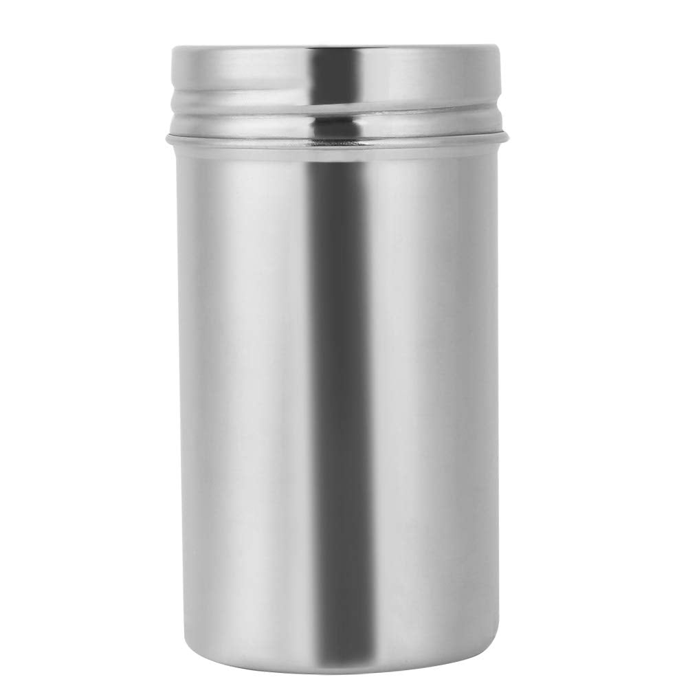 Kaffeedose aus Edelstahl Espressodose Teedose Edelstahldose mit Innendeckel für Kaffeepulver und Kaf