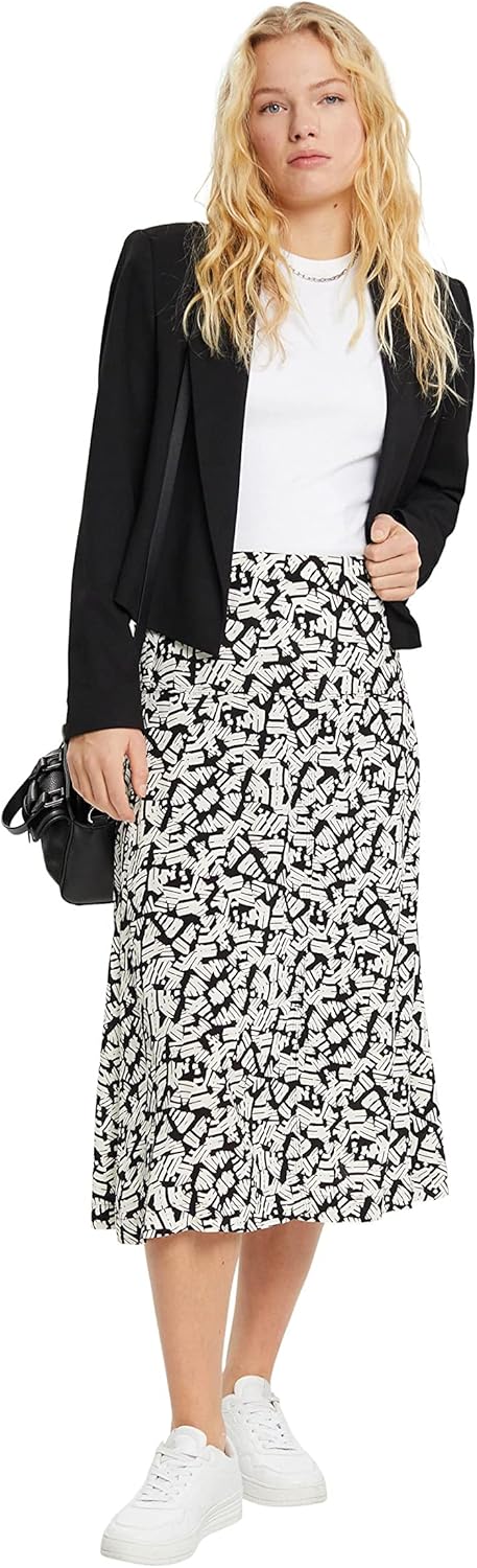 ESPRIT Gemusterter Midirock