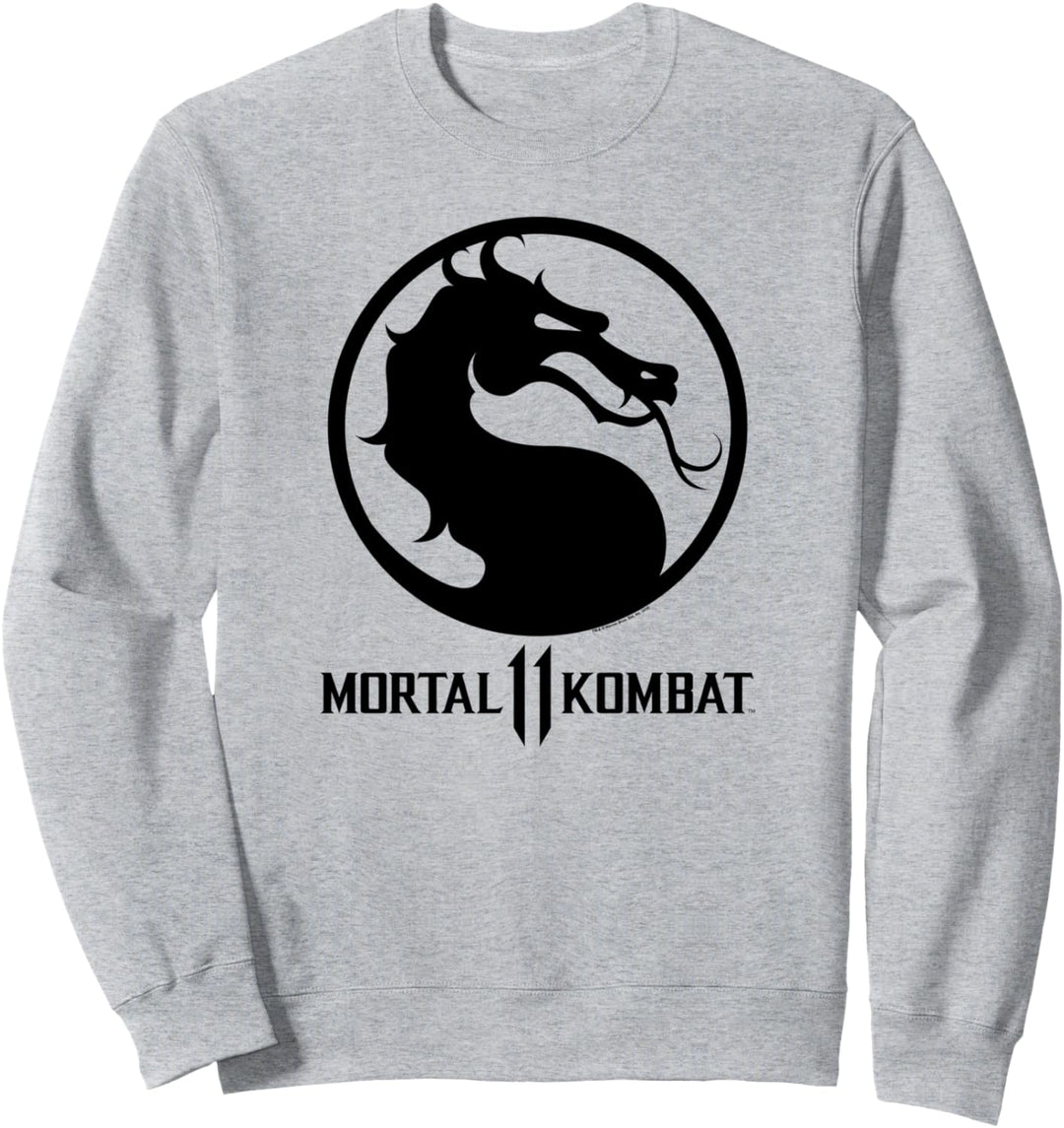 Mortal Kombat 11 Black Dragon Logo Sweatshirt