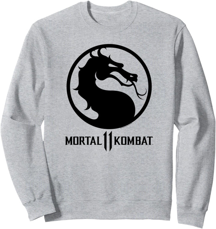 Mortal Kombat 11 Black Dragon Logo Sweatshirt