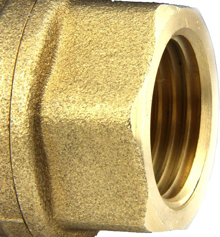 U.S. Solid 1" Motorkugelhahn Messing 2 Wege DN25 Elektrische Zonenventil, 9-24V AC/DC, 2 Drähte, Aut