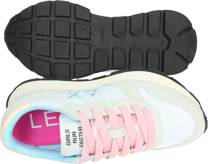 SUN68 Unisex Ally Solid NylonSneaker 41 EU Weiss, 41 EU Weiß