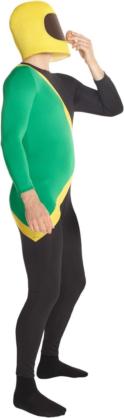 Morph Costumes - Jamaikanisch Bobsled Kostüm XL Jamaikanisch Anzug, XL Jamaikanisch Anzug