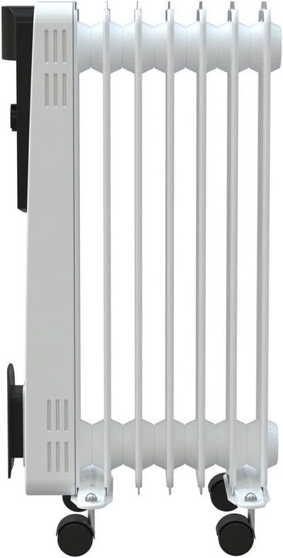 Güde Ölradiator OR 1500-7 (220-240 V, 1500 W Heizleistung, 3 Heizstufen (600/900/1500 W), 7 Rippen,