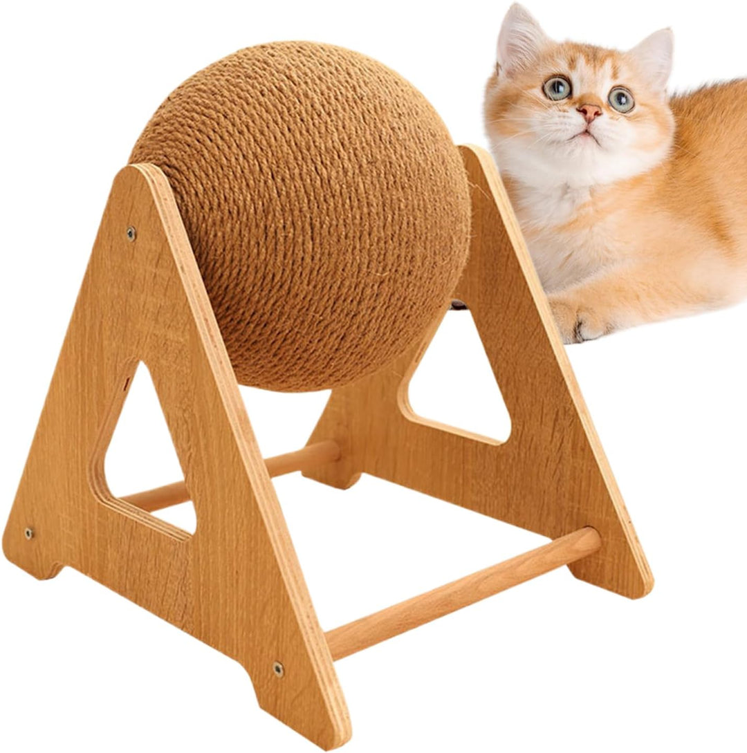Generisch Katzen Kratzball Spielzeug,Katzen Kratzball - Robustes Haustier Spielzeug Für Kleine Mittl