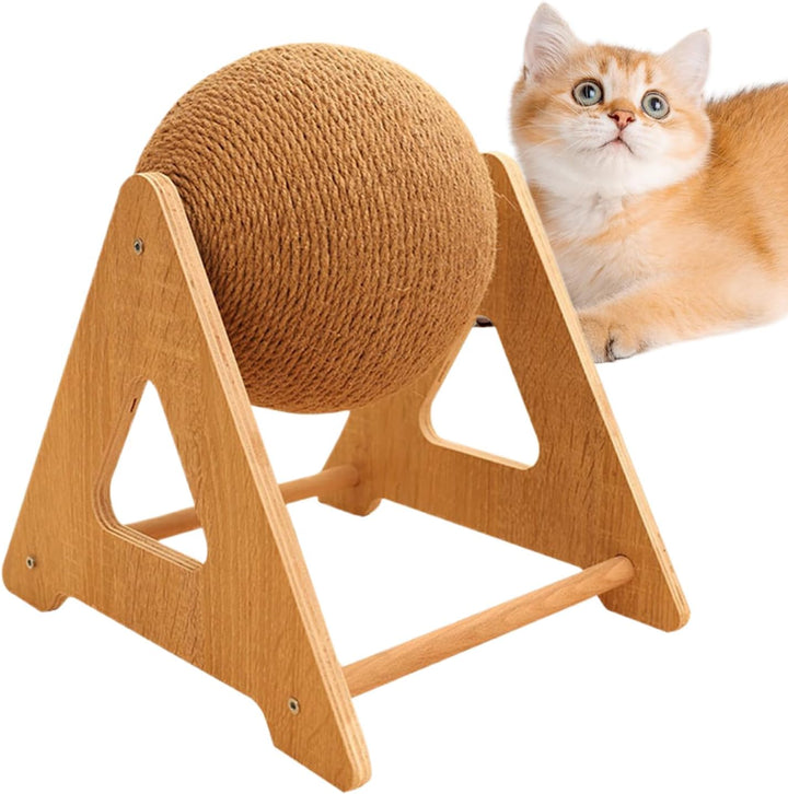 Generisch Katzen Kratzball Spielzeug,Katzen Kratzball - Robustes Haustier Spielzeug Für Kleine Mittl