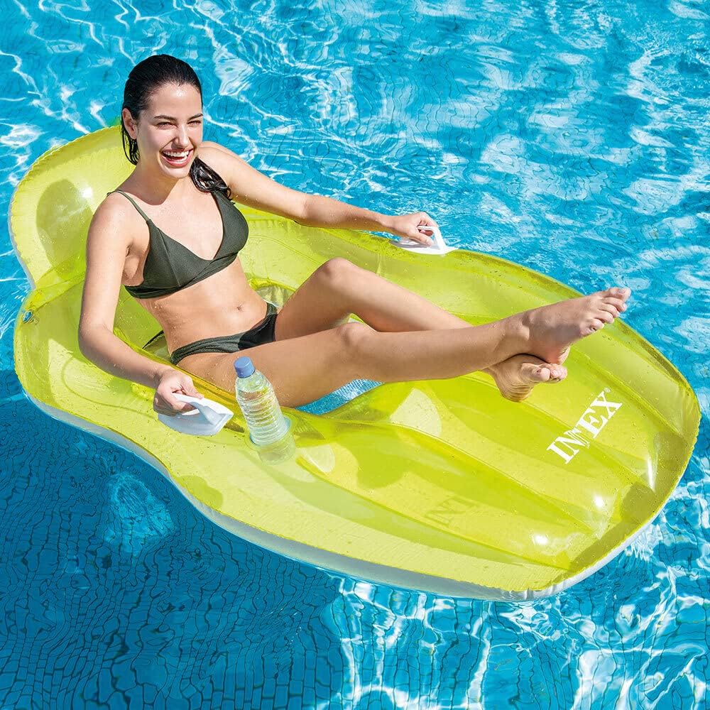 Intex 56805EU - Chill 'N Float Lounges - Luftmatratze Lounge bunt, bunt
