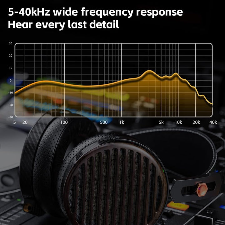 FiiO FT7 Flagship Over-Ear-Kopfhörer mit offener Rückseite