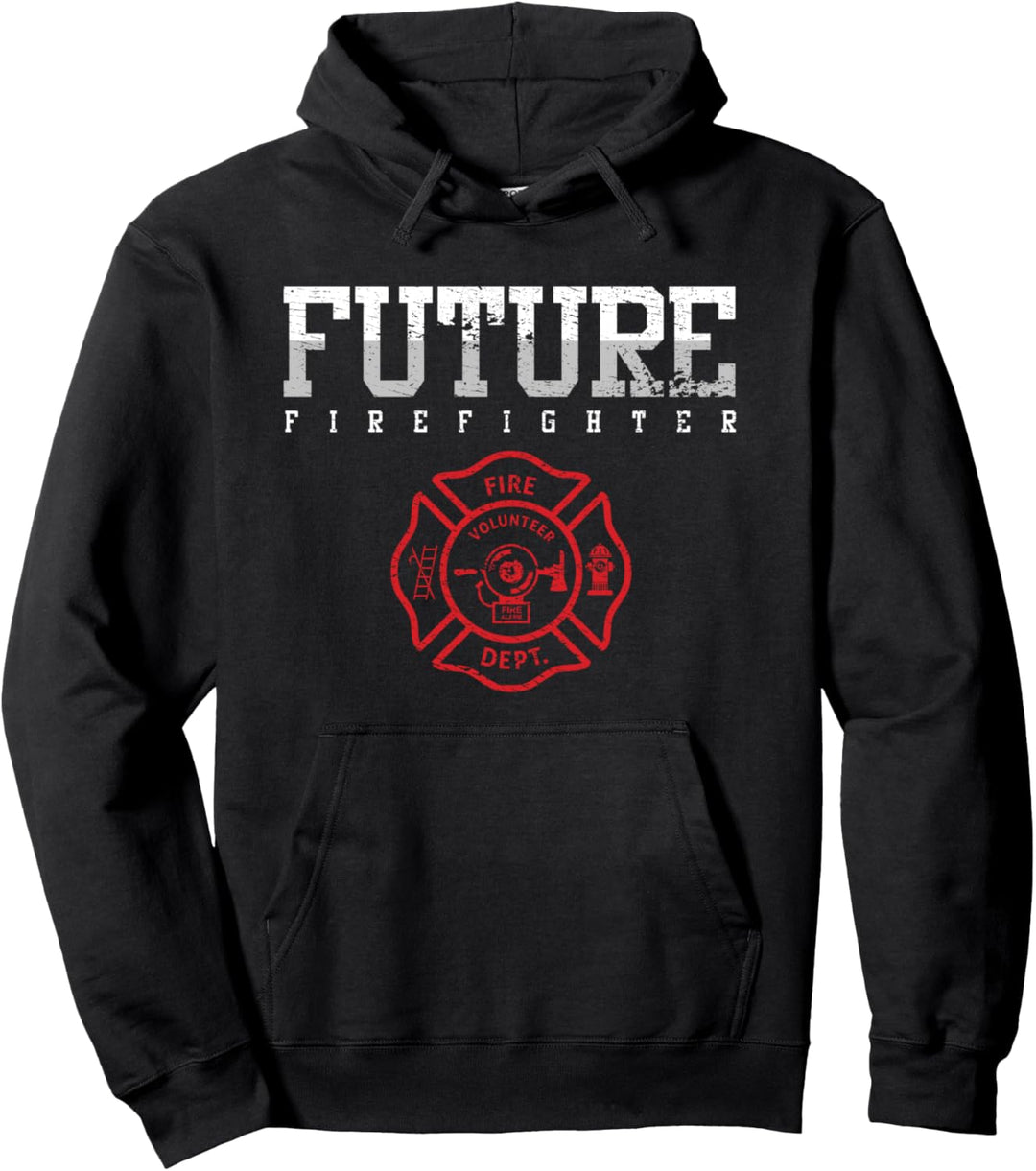 Future Firefighter Fire Department Feuerwehrmann Rettung Notfall Pullover Hoodie