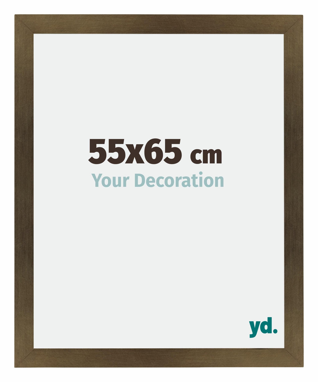 yd. Your Decoration - Bilderrahmen 55x65 cm - Bilderrahmen aus MDF mit Acrylglas - Antireflex - Ausg