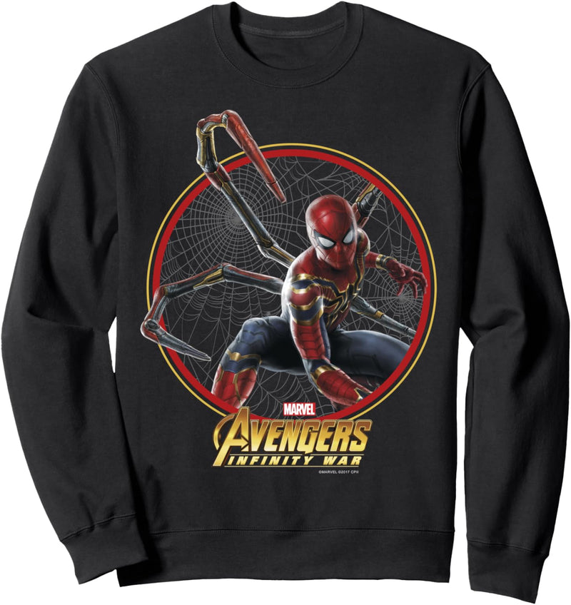 Marvel Avengers: Infinity War Spider-Man Circle Portrait Sweatshirt