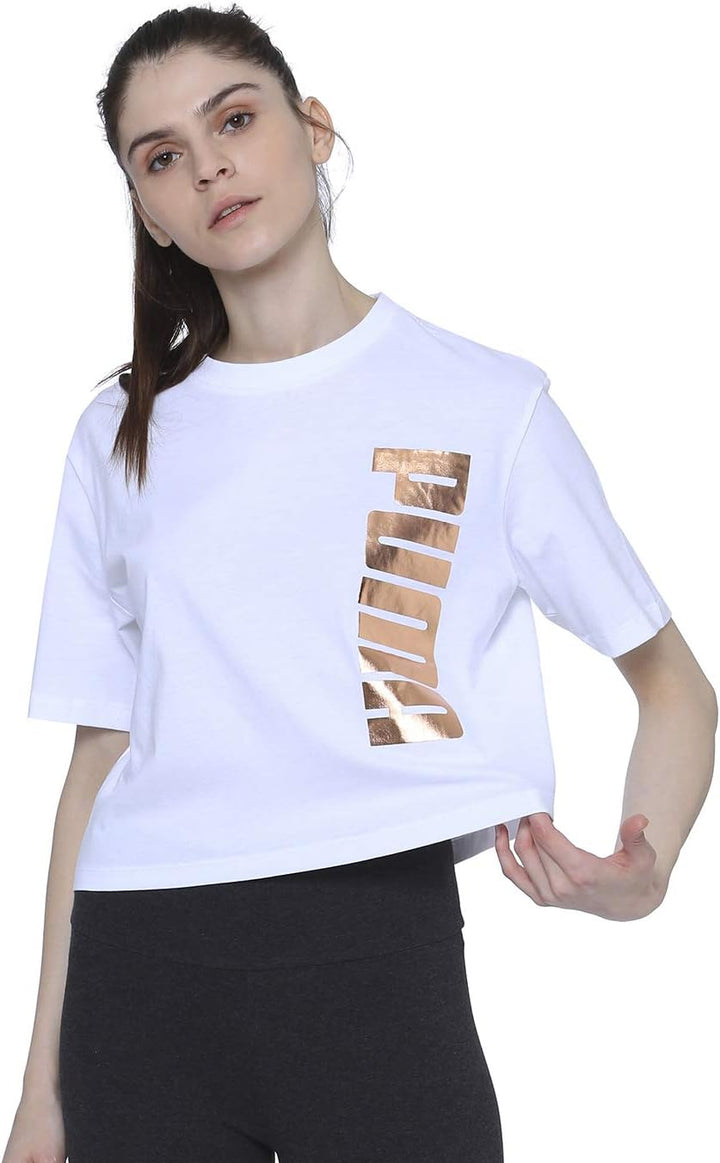 PUMA Crop top Holiday S Blanc, S Blanc