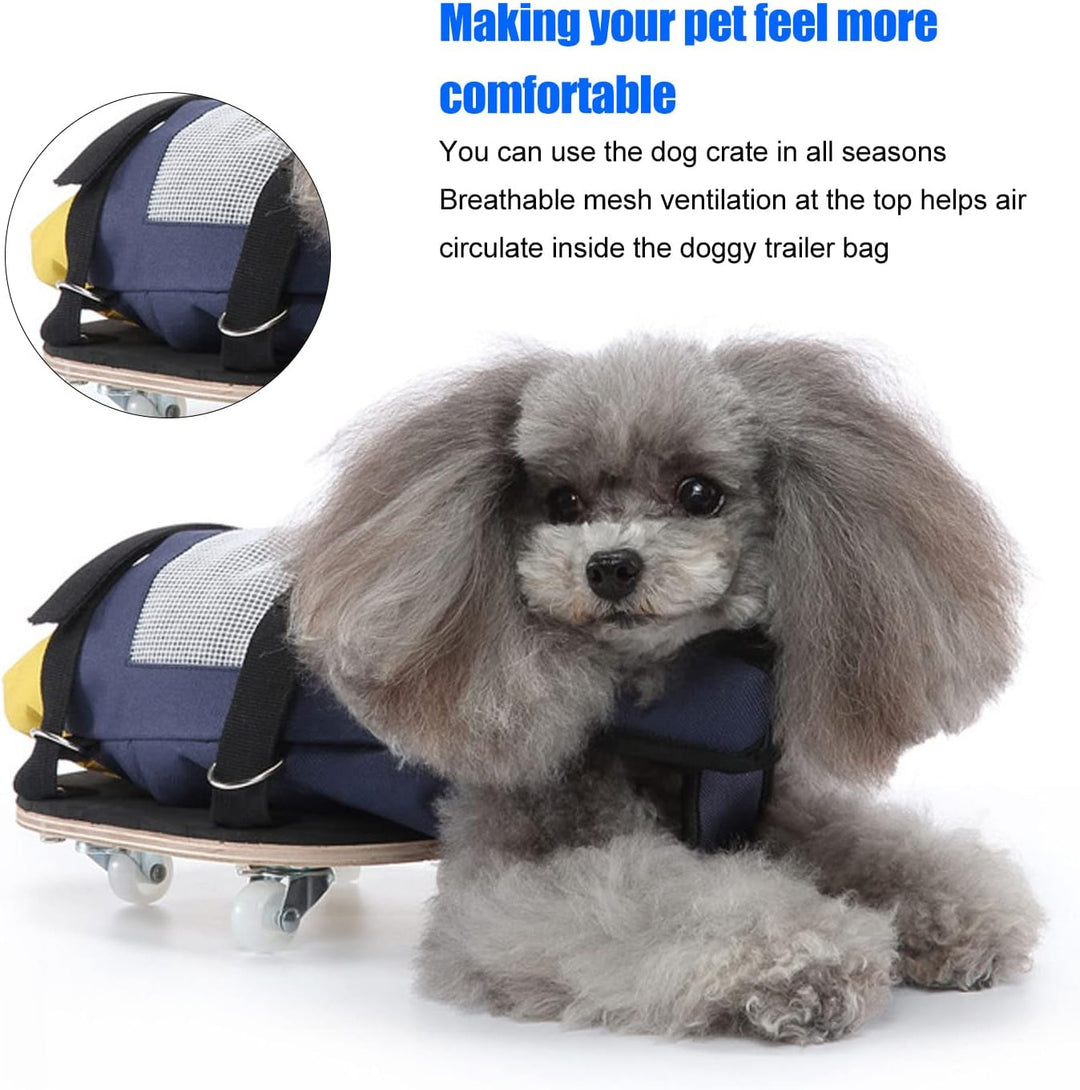 Hundeschleppsack, Oxford-Stoff, Hund, Katze, Hinterbeine, Rollstuhl, Indoor-Hunderollstuhl, Alternat