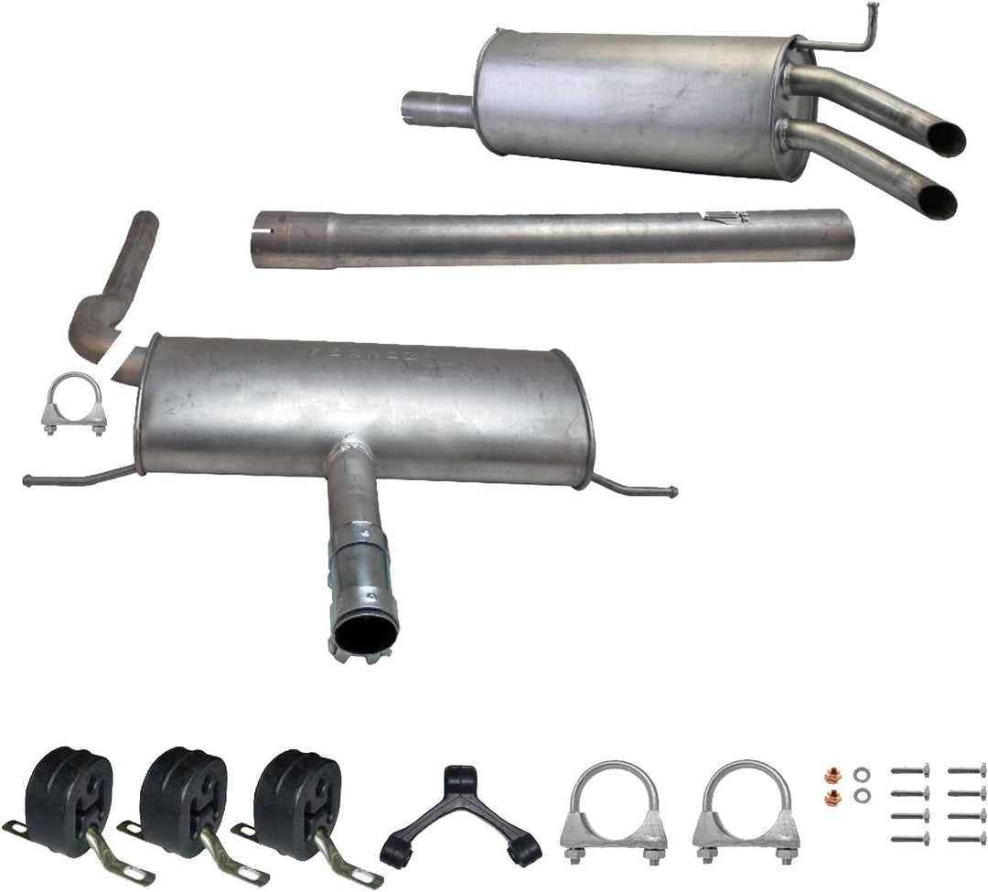 Ferroz Export Ersatz für Auspuffanlage Schalldämpfer VW PASSAT B5, B5 FL 1.8 T Turbo, 2.0 Auspuff