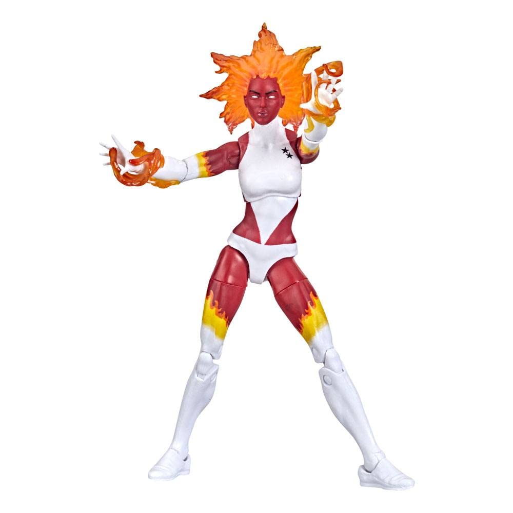 Marvel Legends Series Binary Figur 15 cm Premium Design mit 6 Zubehörteilen RD-RS270107 Farbig