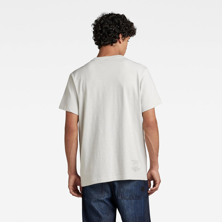 G-STAR RAW Herren Utility Pocket Tape T-Shirts XL Grau (Cool Grey D22149-b248-1295), XL Grau (Cool G