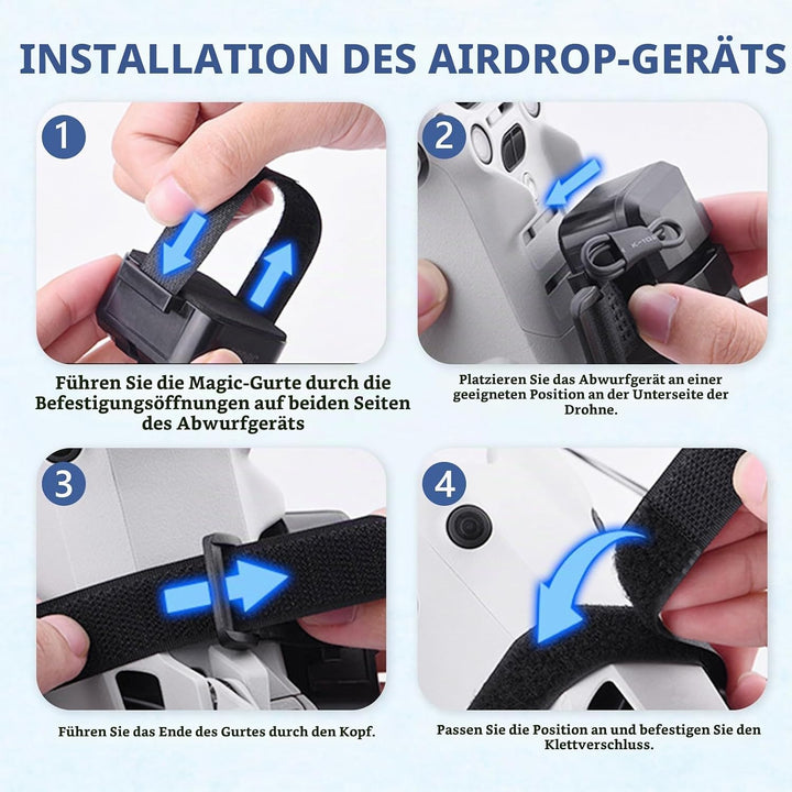 Airdrop System Drone Payload Transport Release Device for Mini 4 Pro for 2 3 Air 3 Accessories for F