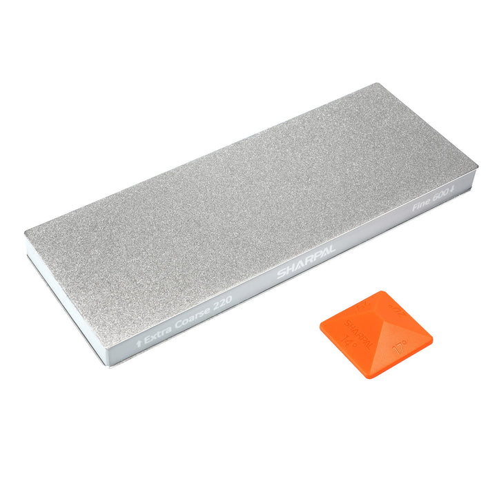 SHARPAL 169H Diamant Schleifstein Extra-Grob 220 / Fein 600 Doppelseitig Wetzstein – Professioneller