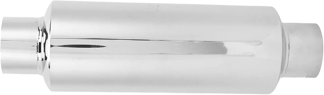 Universal Auto Auspuff Schalldämpfer Auspuff 2,5 Zoll Straight Through Edelstahl Schalldämpfer Baumw