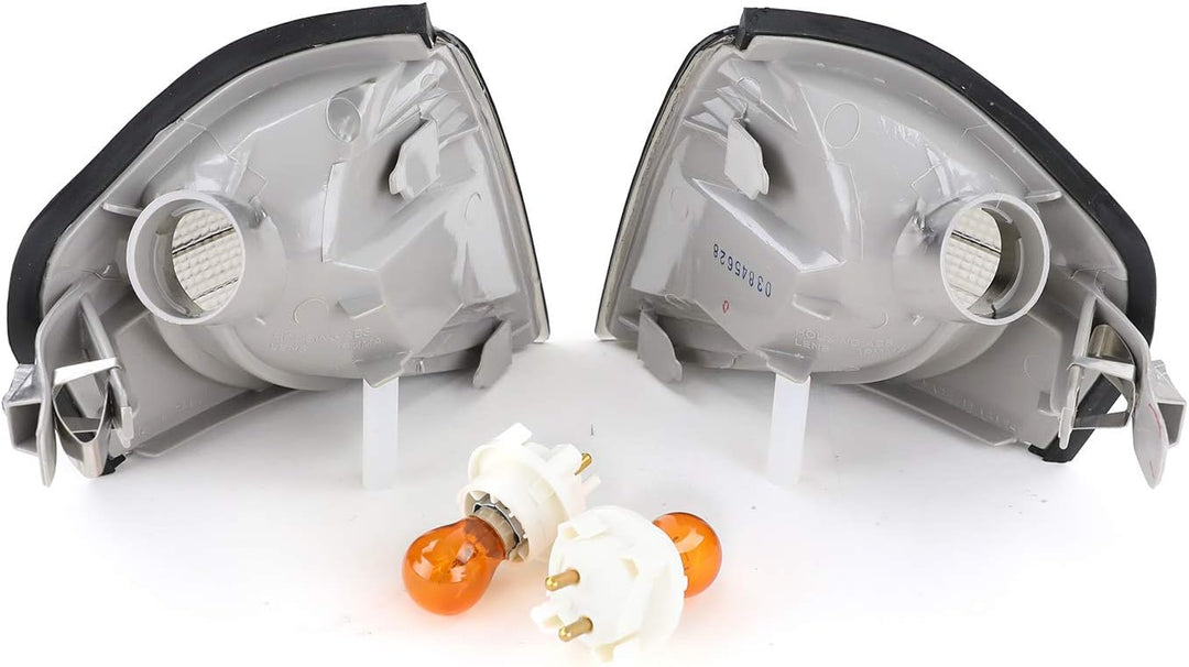Carparts-Online Blinker schwarz smoke Paar für Mercedes C Klasse W202 93-00