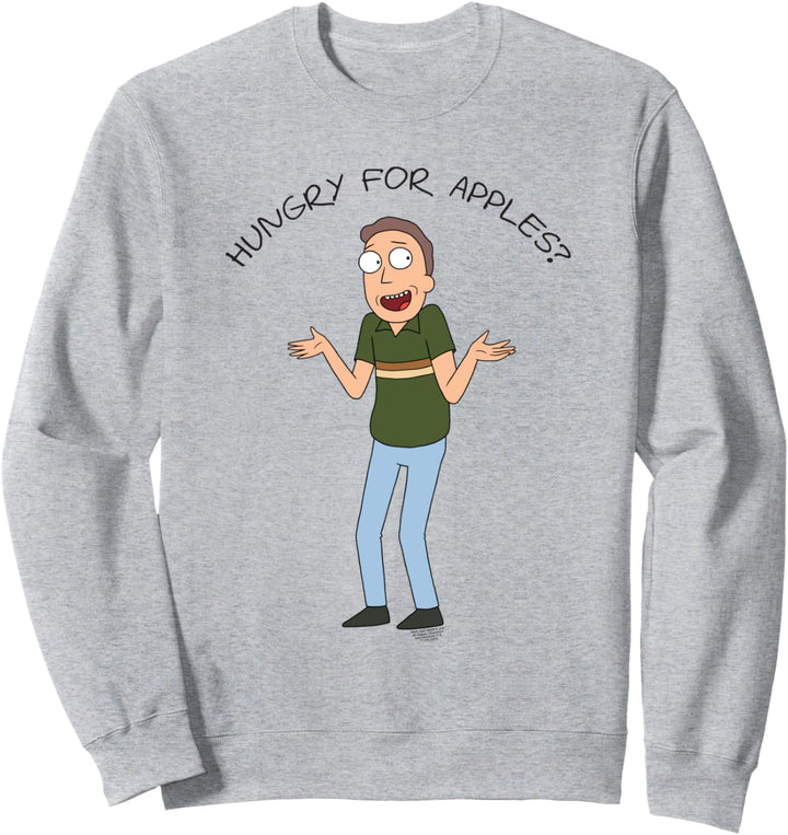Rick and Morty Hungry For Apples Sweatshirt