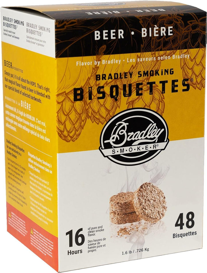 Bradley Smoker Bier Geschmack bisquette (48 Stück) Einheitsgrösse 4015282-SSI, Einheitsgröß