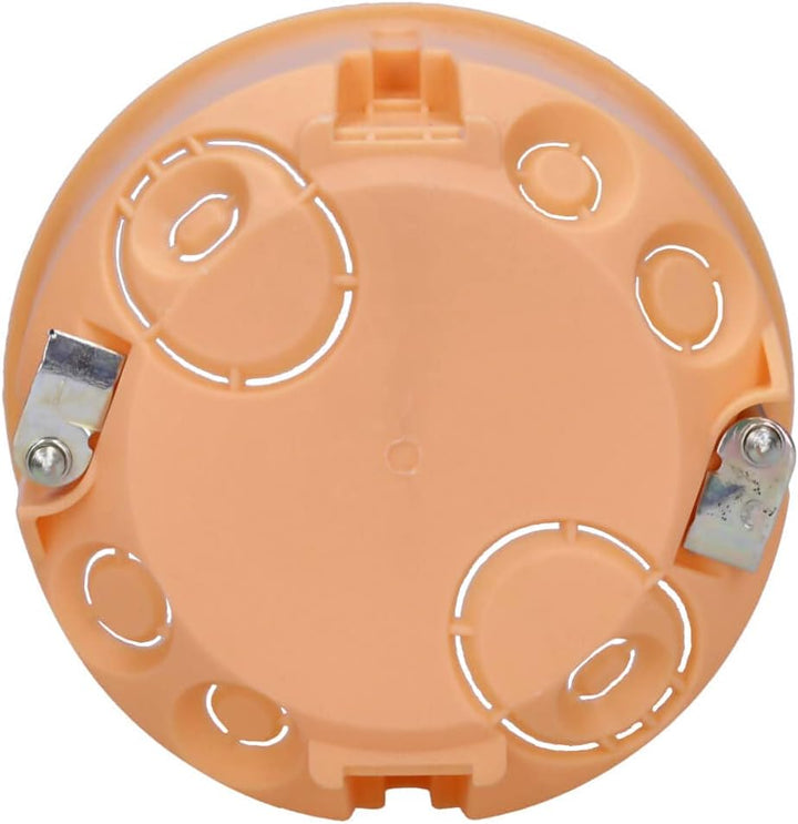 Voxura Hohlwanddose Gerätedose Schalterdose Abzweigdose Orange Unterputz UP HW Ø 68mm 47mm Tiefe fla