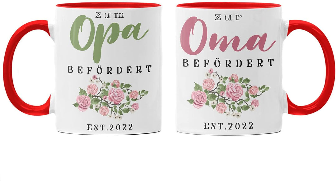 Trendation - Ihr werdet Oma und Opa 2022 Geschenke Schwangerschaft Verkünden Überraschung Baby Du Wi
