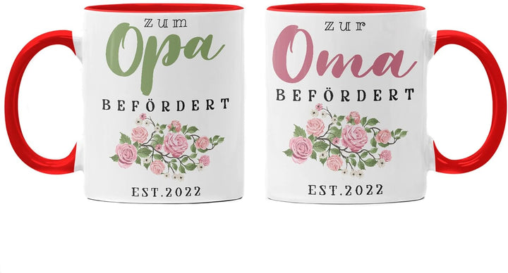 Trendation - Ihr werdet Oma und Opa 2022 Geschenke Schwangerschaft Verkünden Überraschung Baby Du Wi