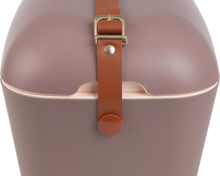 Kühlbox, 12 l, Gold, Braun mit goldfarbenen Details. POLARBOX Braun, Gold, Braun, Gold