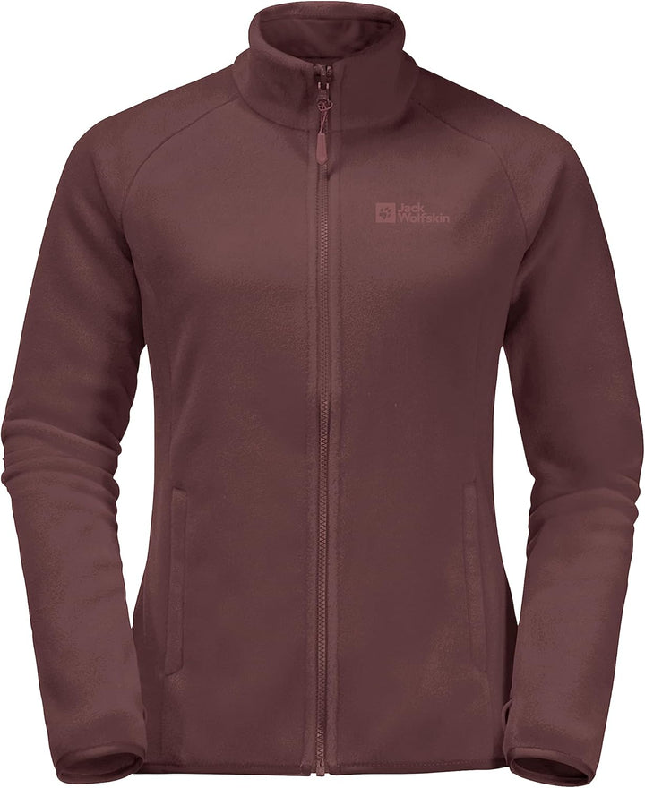 Jack Wolfskin Damen Moonrise Fz W Fleece-Jacke (1er Pack) S dark maroon, S dark maroon