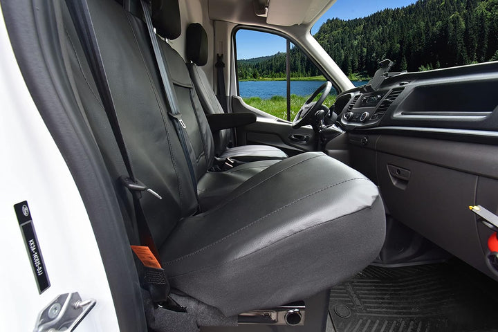 Sitzbezüge passgenau Meister geeignet für Ford Transit ab 2014 /-20 - Kunstleder Schonbezüge MAISTER