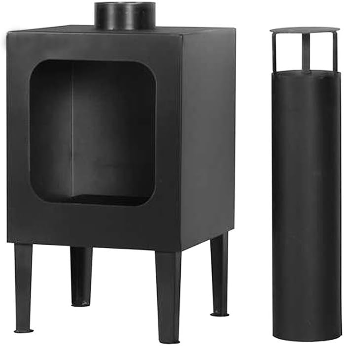 GARDENER 200-2 Gartenkamin Kamin Terrassenofen lackiert 35x35 cm ***NEU***