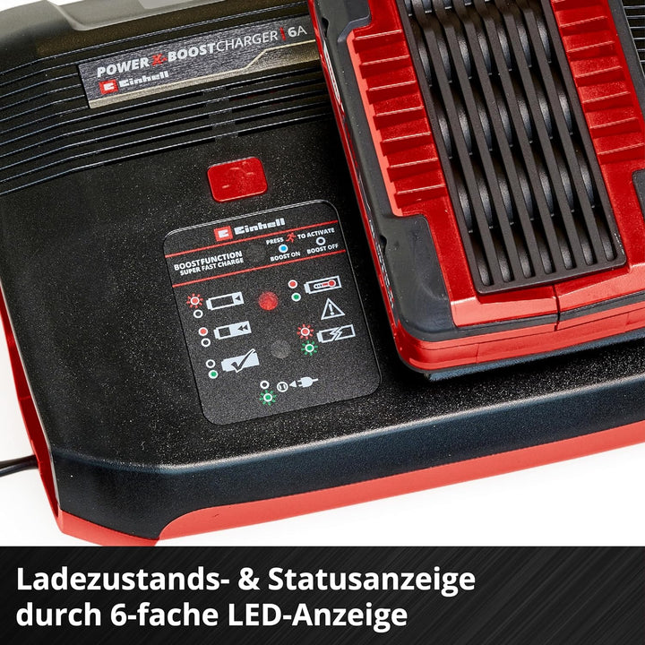 Einhell PXC Ladegerät Power-X-Boostcharger 6 A Power X-Change (Lithium-Ionen, für alle PXC-Akkus ver