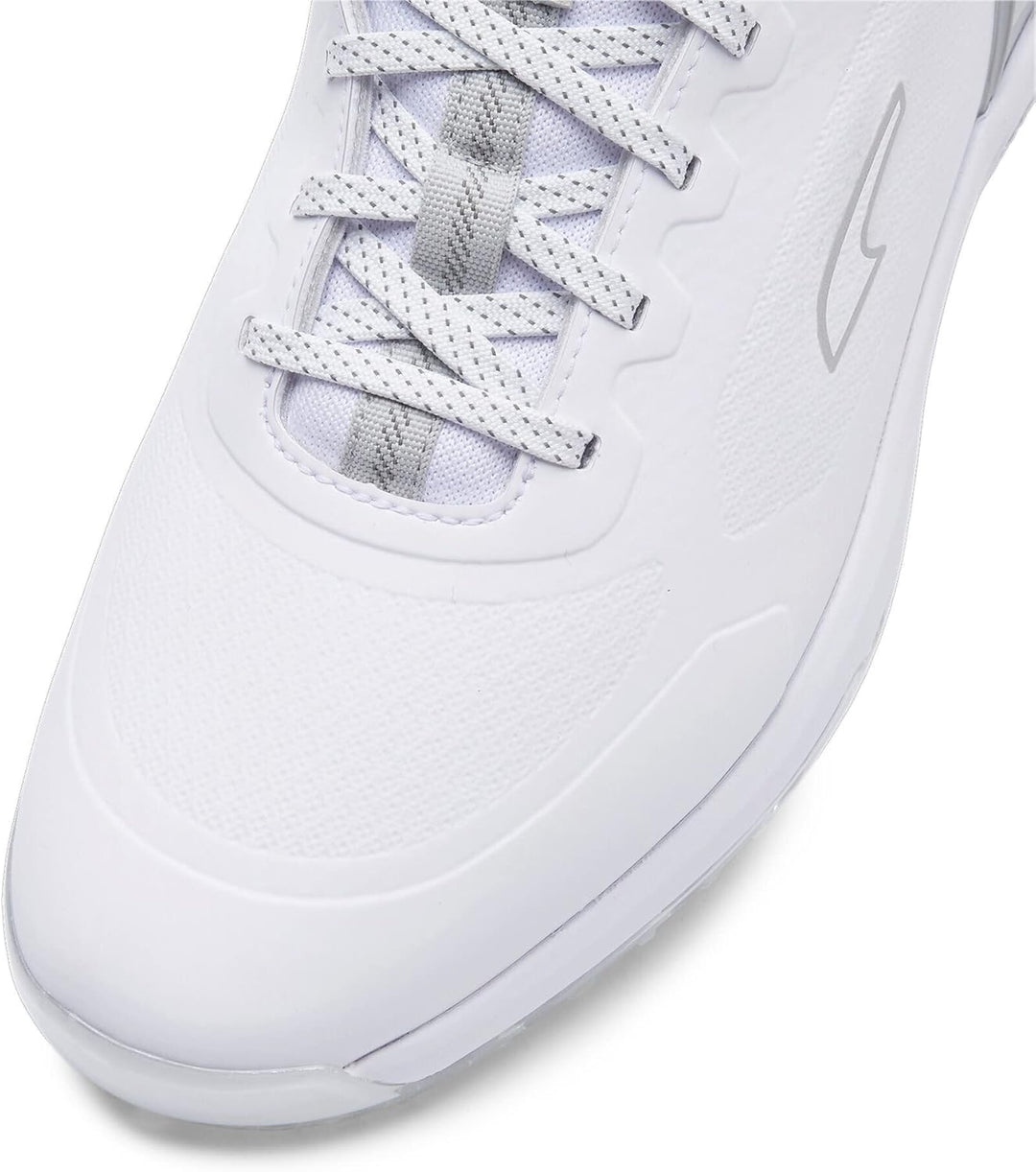 PUMA Herren Alphacat Nitro Golfschuh 41 EU Puma White Flat Light Gray Puma Silver, 41 EU Puma White