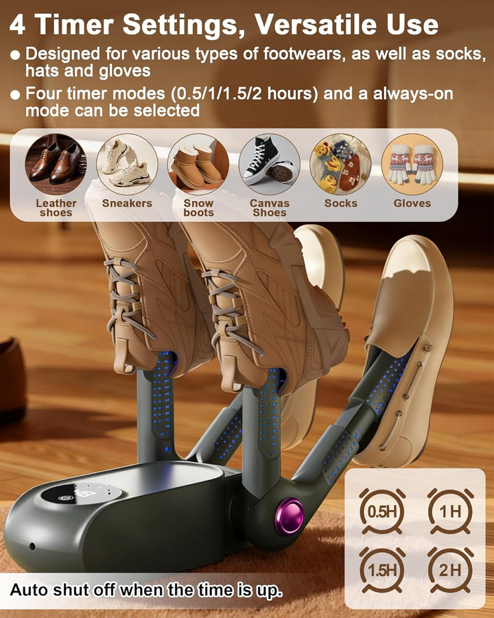 Schuhtrockner Elektrisch Antibakteriell Fussballschuhe Shoe Dryer Schuh Trockner Schuhheizung Elektr