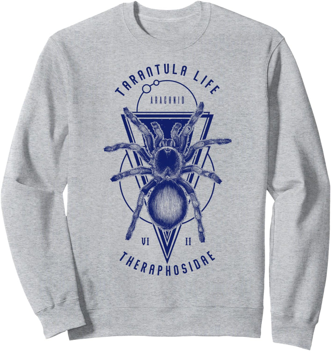 Tarantula Life Geometrische Indie Haustier Spinnenbesitzer Tarantula Sweatshirt