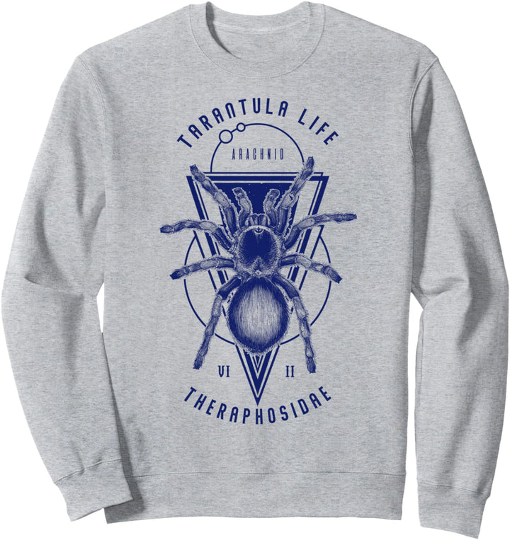 Tarantula Life Geometrische Indie Haustier Spinnenbesitzer Tarantula Sweatshirt